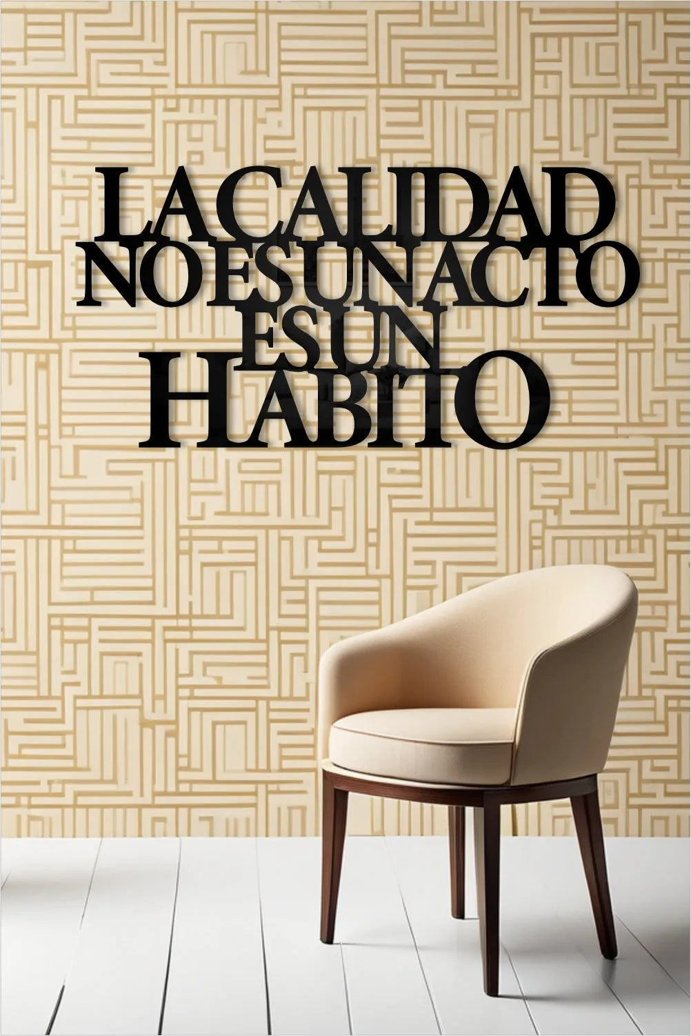 La calidad no es un acto, es un hábito