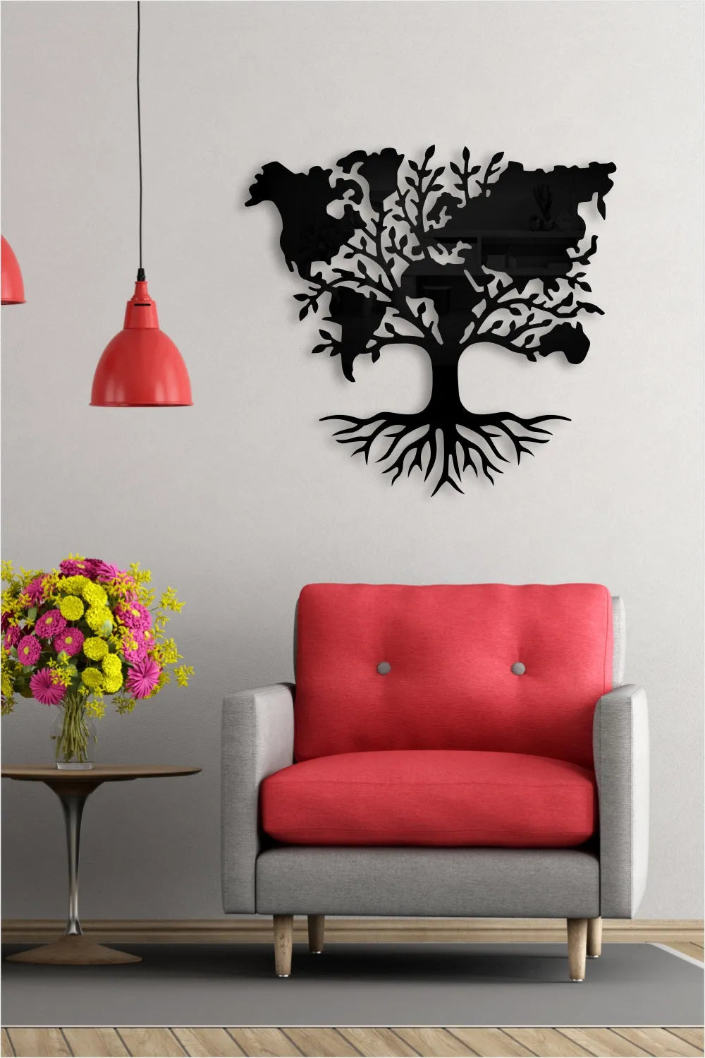 Mapa Mundi Árbol de la Vida