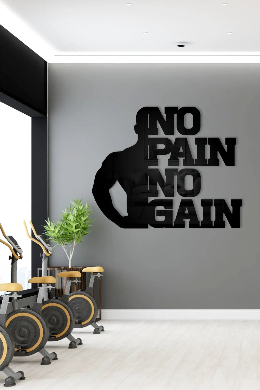 No pain no gain