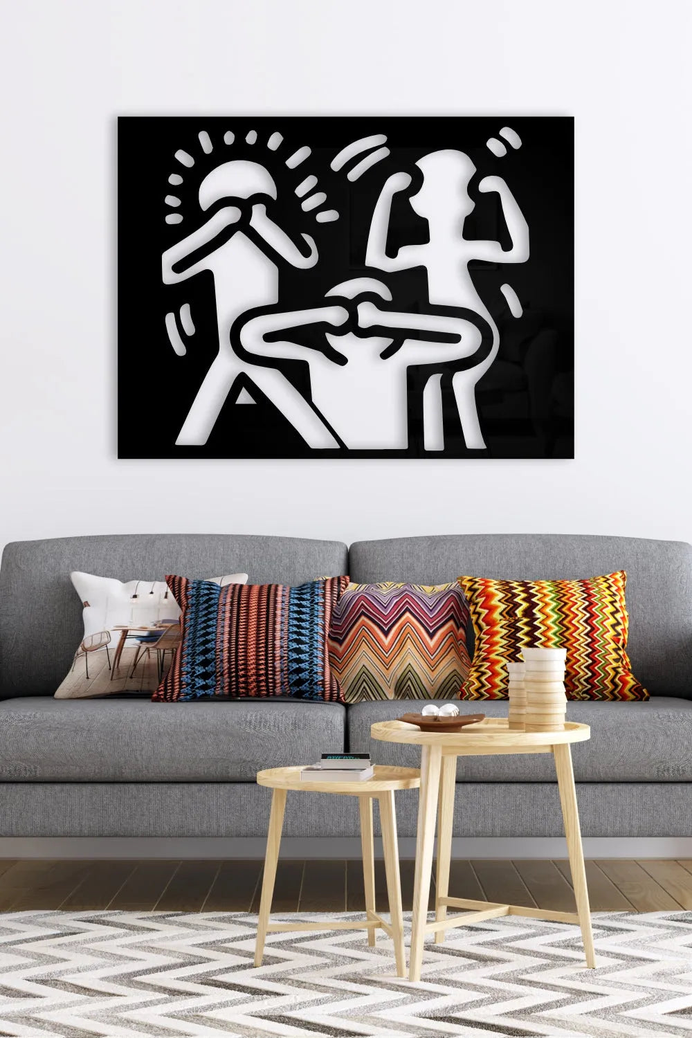 Ni Sé, Ni Veo Ni Oigo, Keith Haring.
