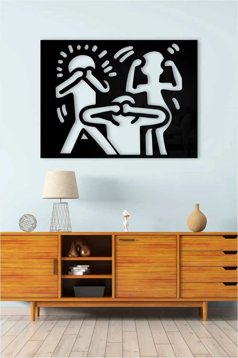 Ni Sé, Ni Veo Ni Oigo, Keith Haring.