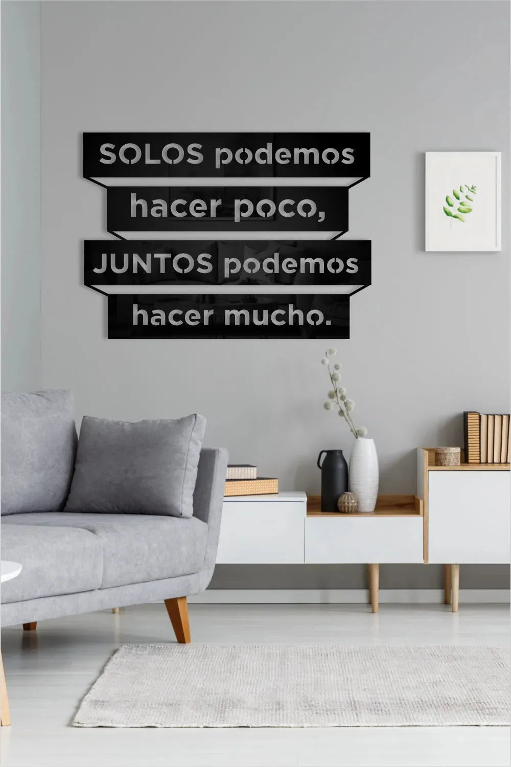 Solos podemos hacer poco, juntos podemos hacer mucho