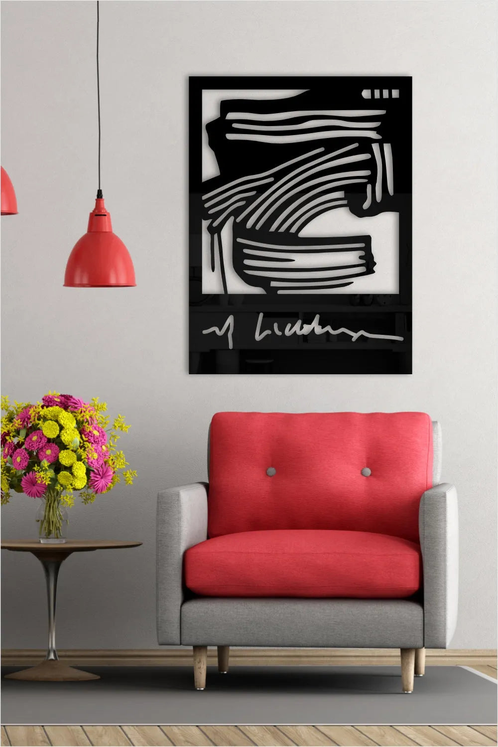 Trazo De Pintura - Lichtenstein