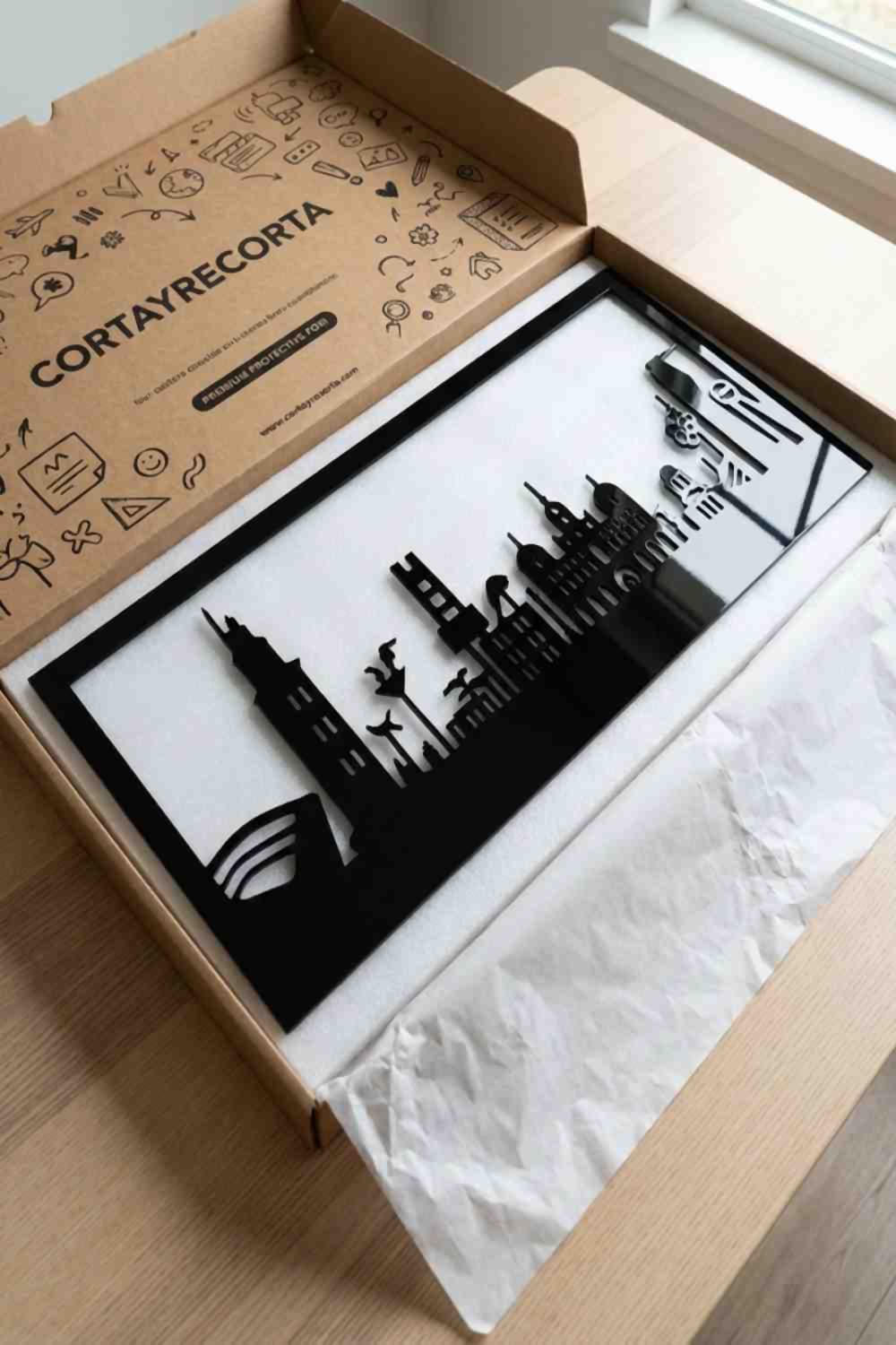 A Coruña en su caja original de Corta y Recorta