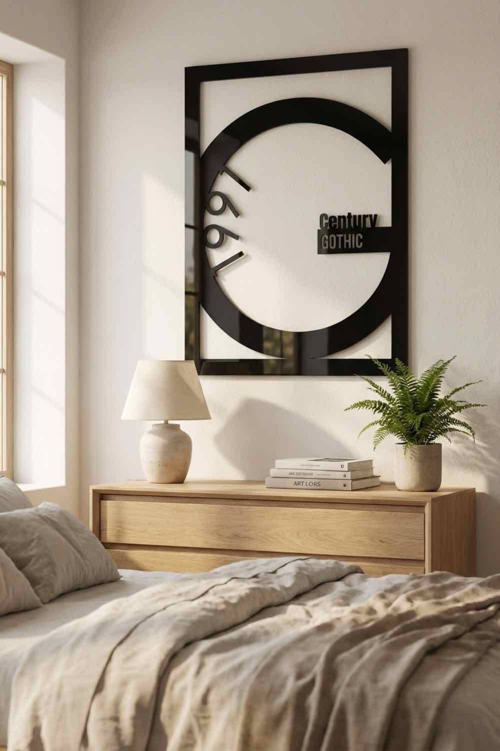 Century Gothic - Cuadro decorativo | Cortayrecorta.es