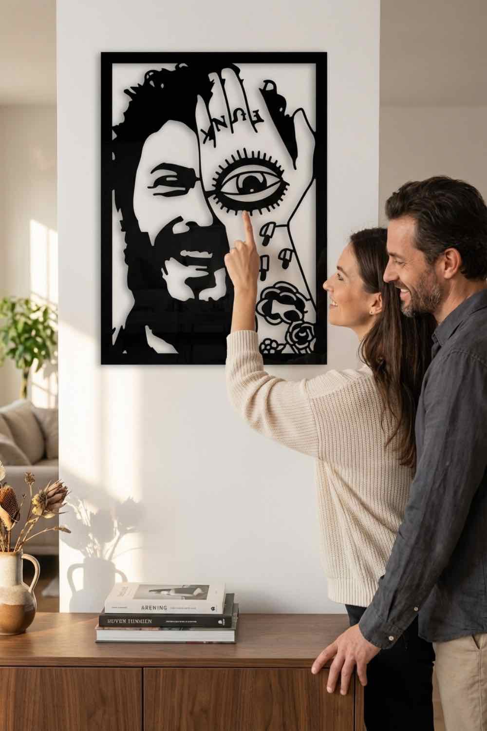 Juanito Makande - Cuadro decorativo | Cortayrecorta.es