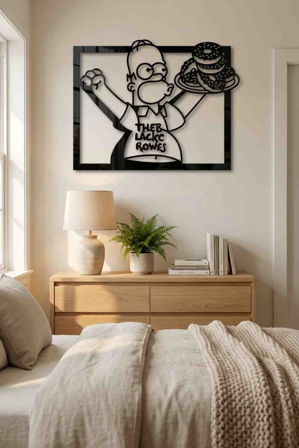 Homero Yujuuu - Cuadro decorativo | Cortayrecorta.es