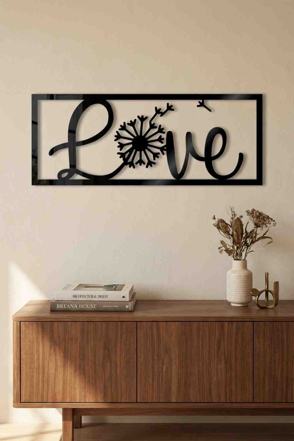Love Diente De León - Cuadro decorativo | Cortayrecorta.es