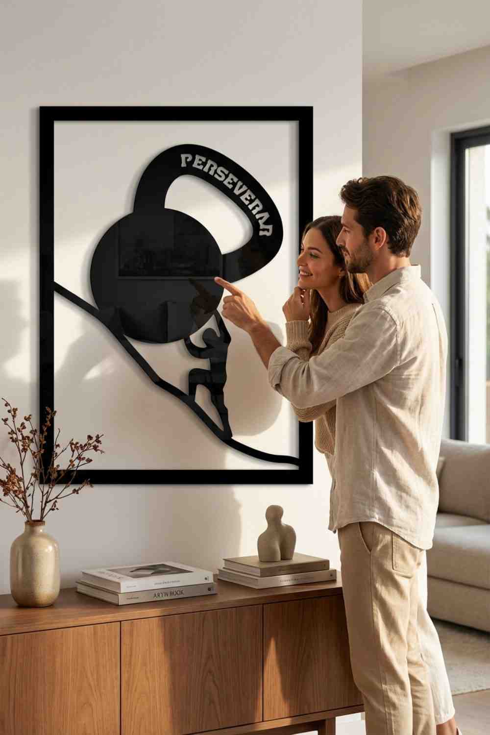 Perseverar - Cuadro decorativo | Cortayrecorta.es