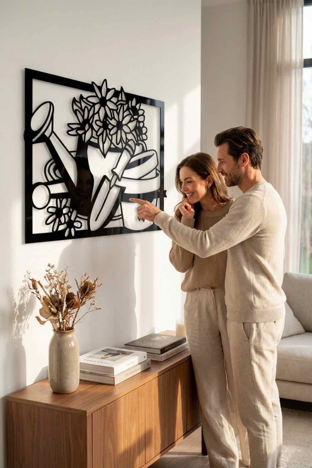 Utensilios Del Jardín - Cuadro decorativo | Cortayrecorta.es