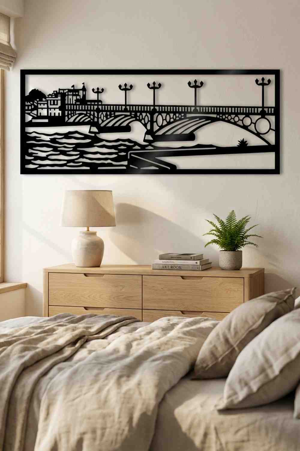 Puente de Triana Sevilla - Cuadro decorativo | Cortayrecorta.es