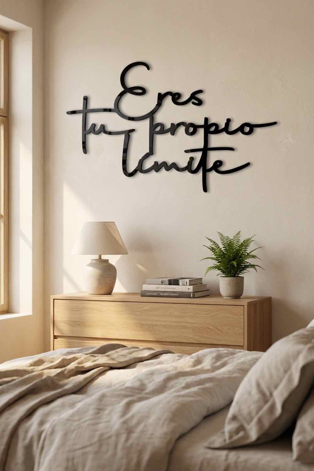 Eres tu propio límite - Cuadro decorativo | Cortayrecorta.es