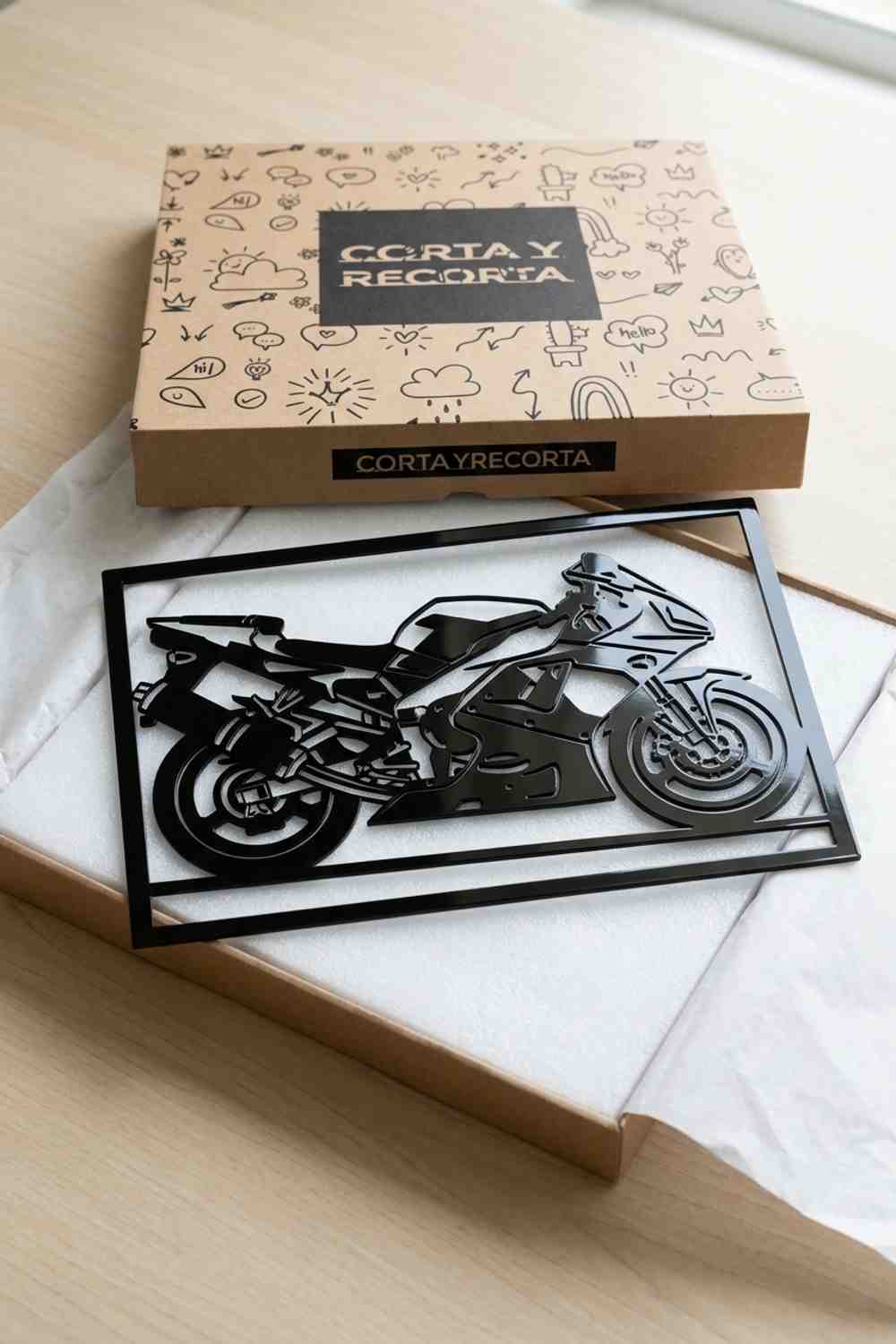 Yamaha YZF-R1 de 1998 - Cuadro decorativo | Cortayrecorta.es