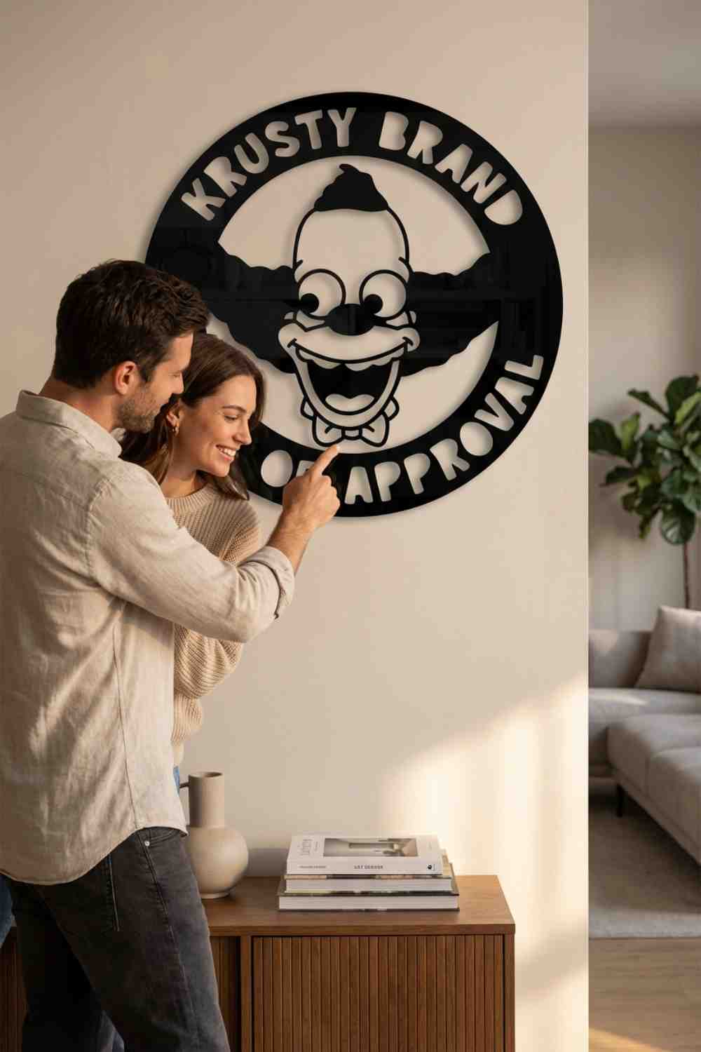 Krusty Sello De Aprobación