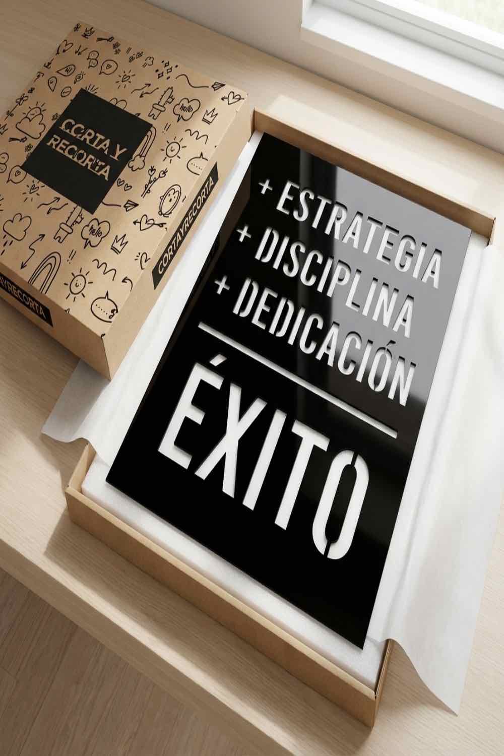 Estrategia+Disciplina+Educación - Cuadro decorativo | Cortayrecorta.es