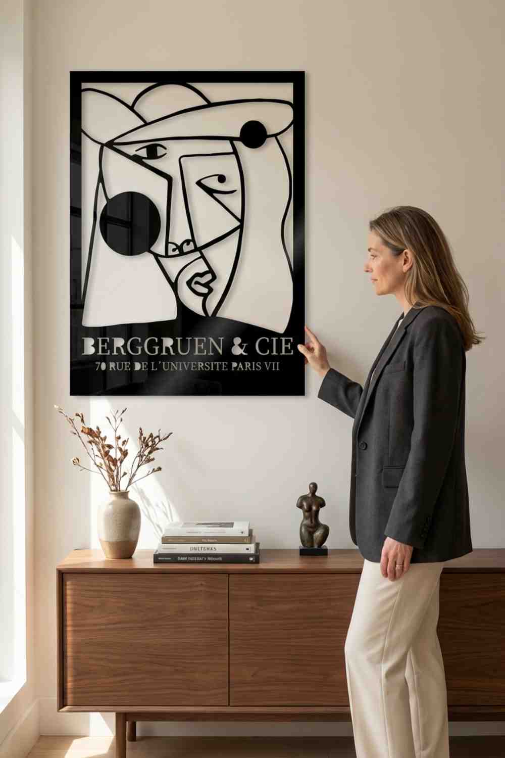 Picasso Doodle Exhibition Poster