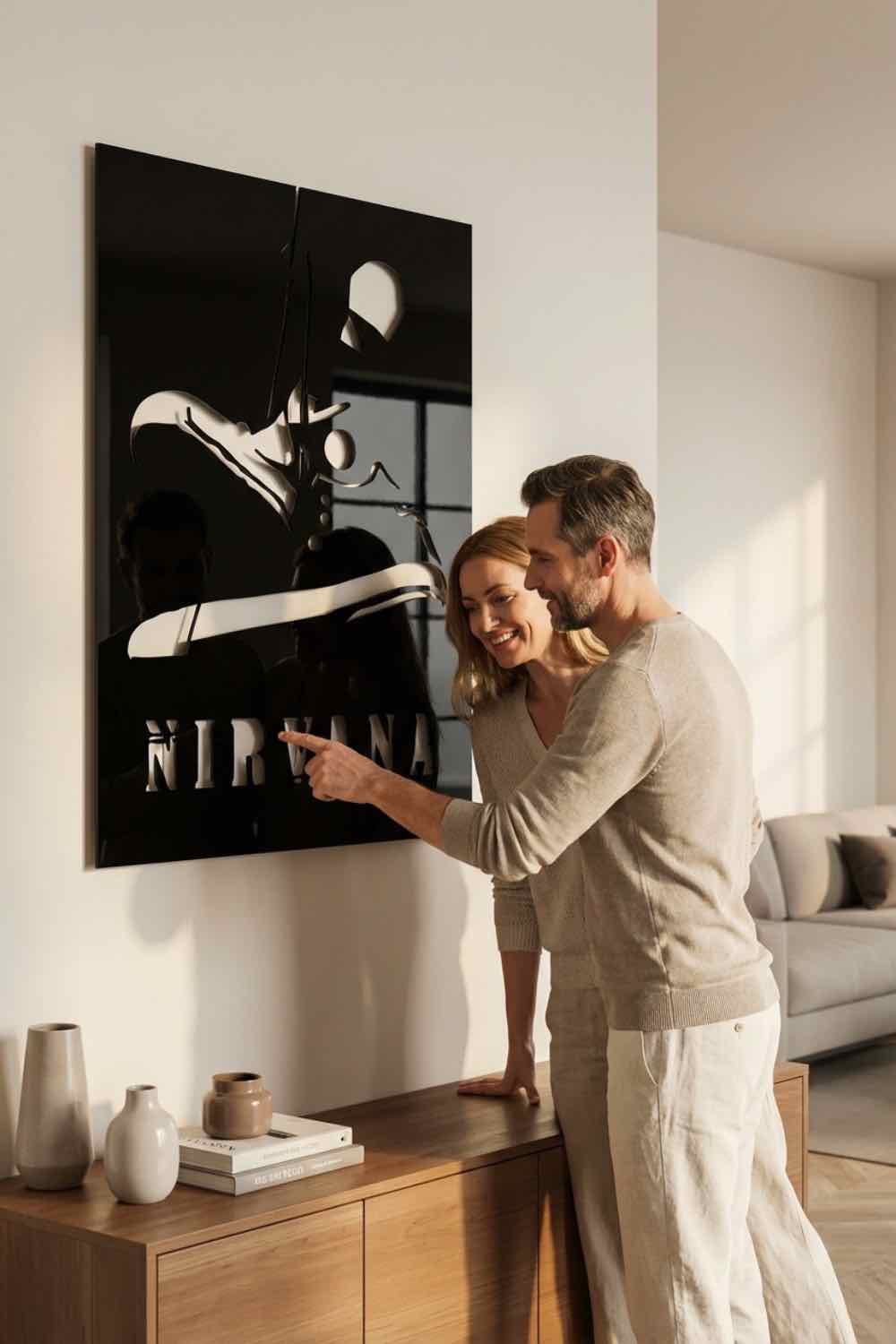 Nirvana - Cuadro decorativo | Cortayrecorta.es