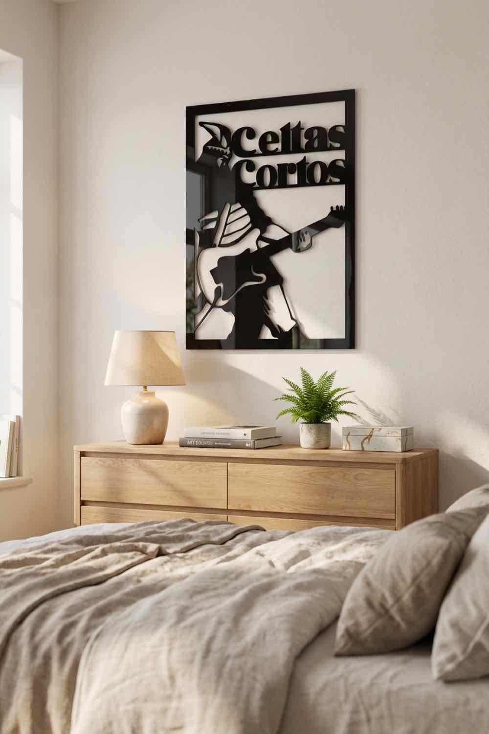 Celtas Cortos - Cuadro decorativo | Cortayrecorta.es
