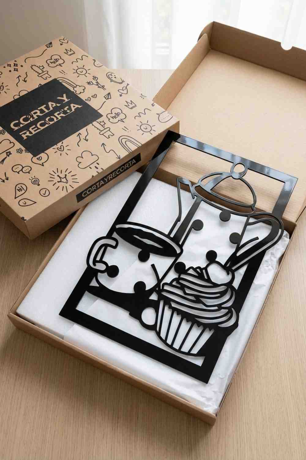 Coffee Time - Cuadro decorativo | Cortayrecorta.es