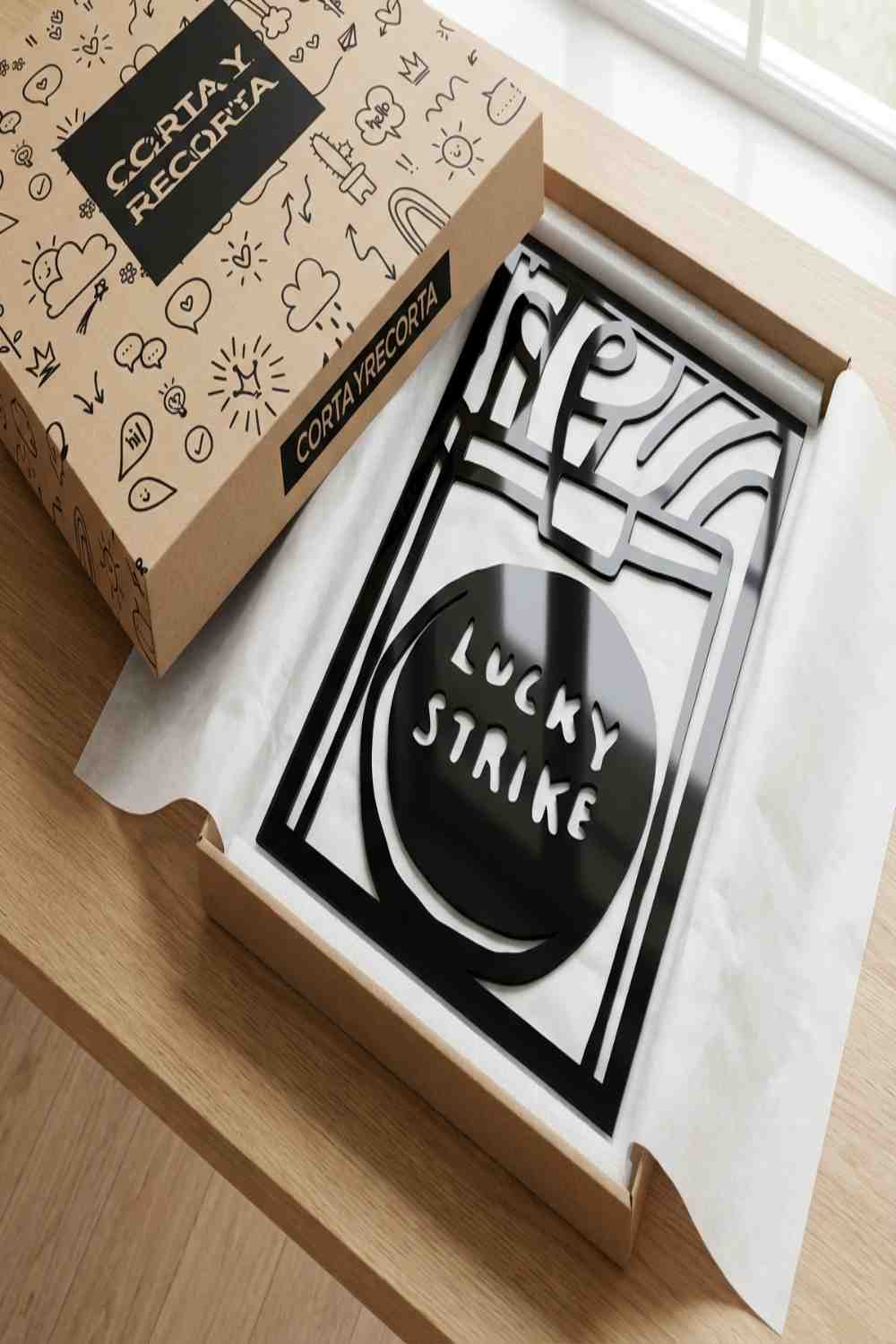 Not Lucky, Keith Haring - Cuadro decorativo | Cortayrecorta.es