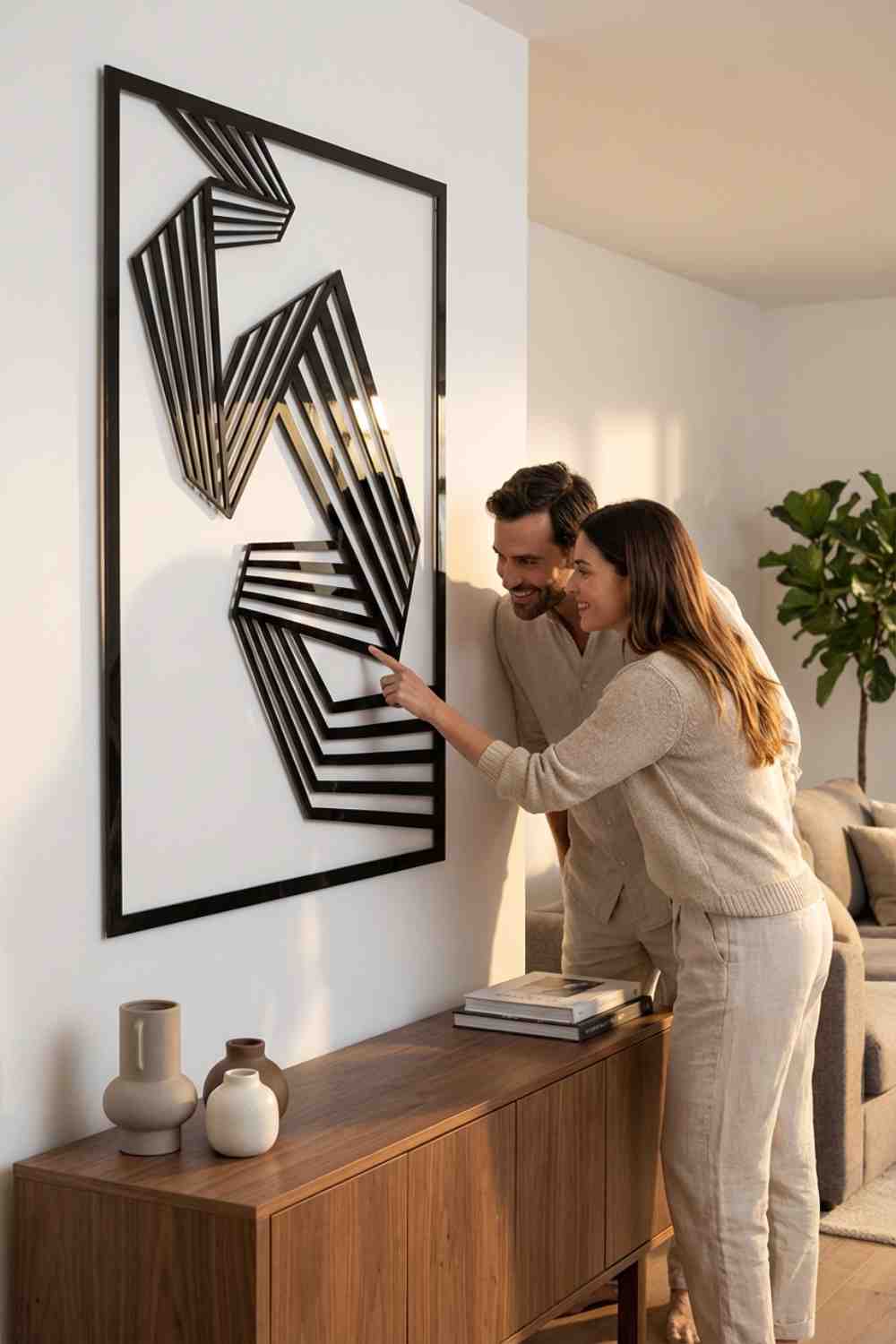 Todo Es La Perspectiva - Cuadro decorativo | Cortayrecorta.es