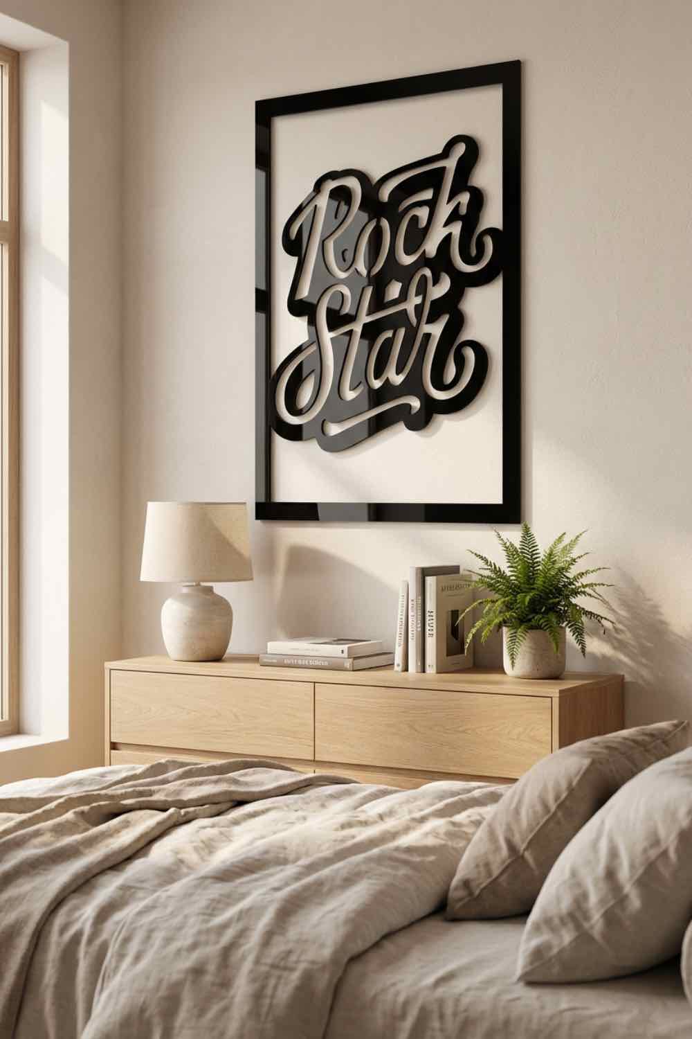 I´M A Rock Star - Cuadro decorativo | Cortayrecorta.es