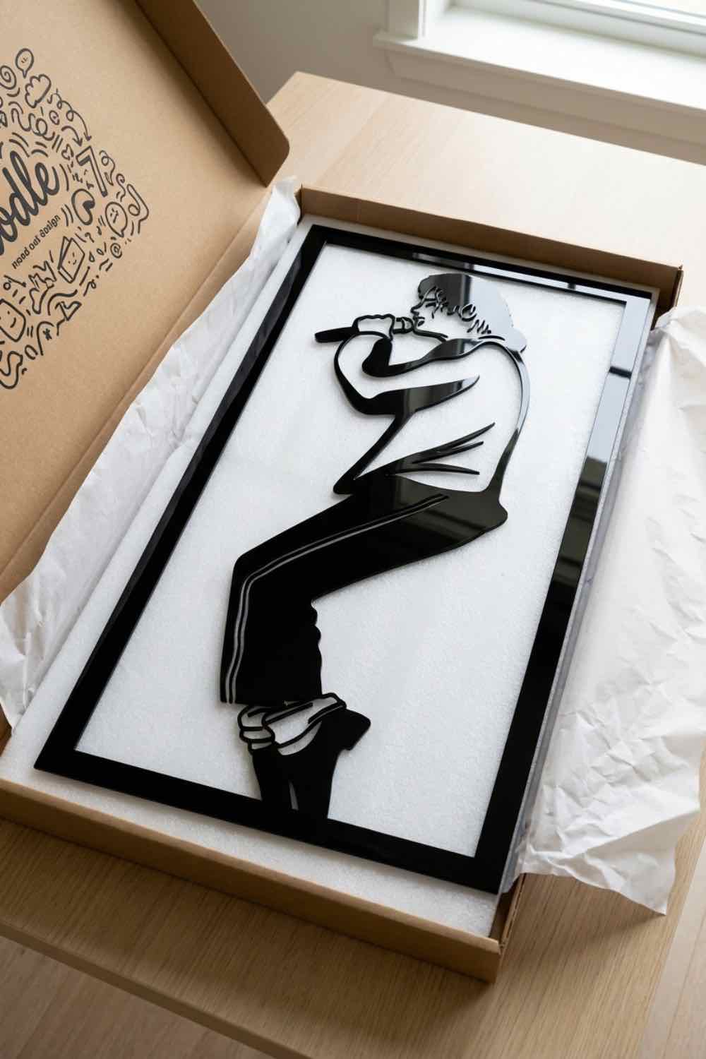Michael Jackson In Concert - Cuadro decorativo | Cortayrecorta.es