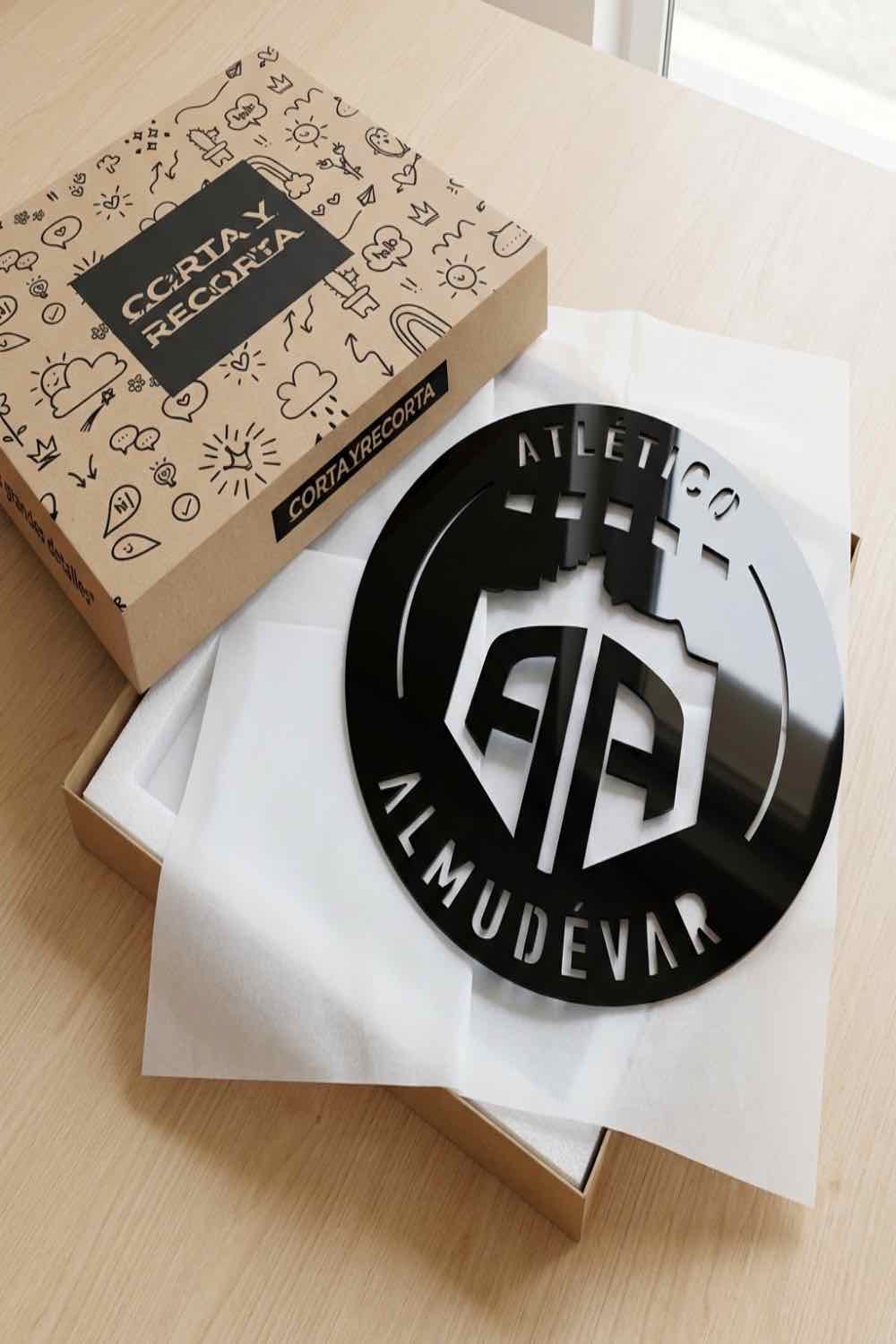 Atlético Almudévar - Cuadro decorativo | Cortayrecorta.es