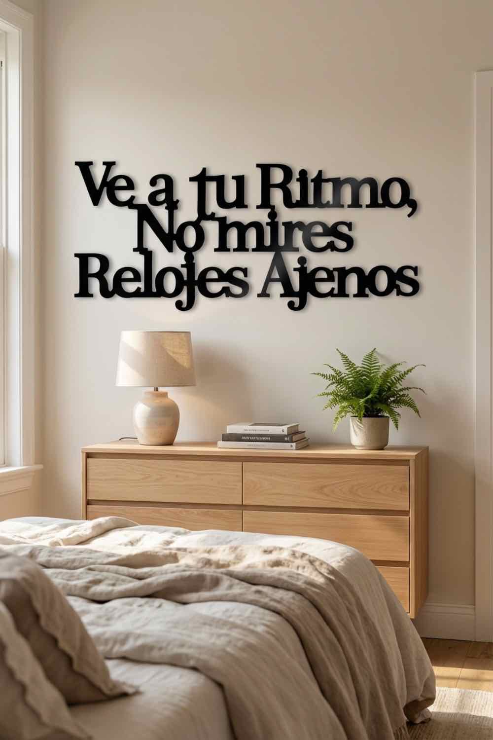 Ve a tu ritmo - Cuadro decorativo | Cortayrecorta.es