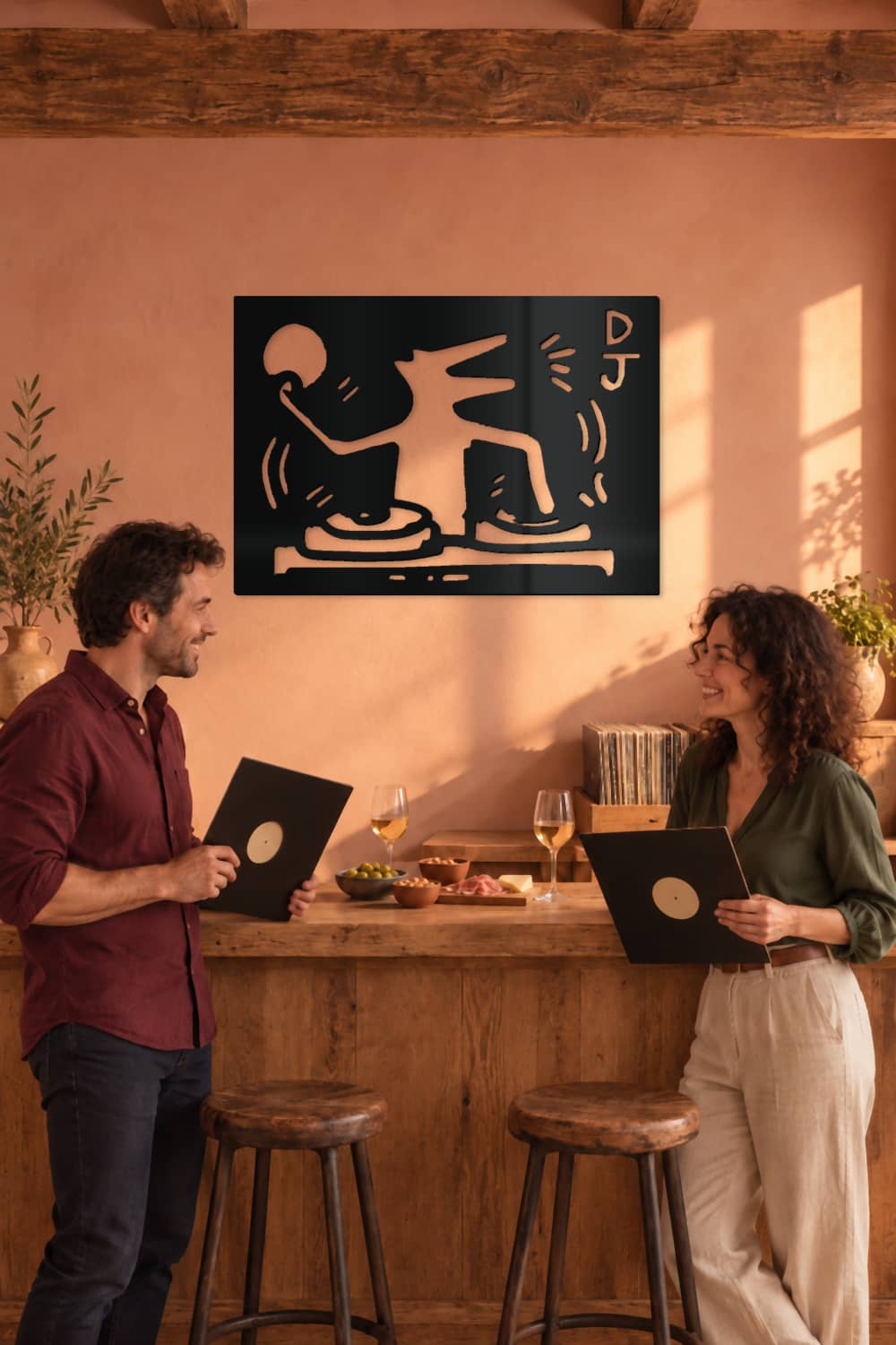 Barking Dog Dj, Keith Haring: música y aperitivo entre amigos
