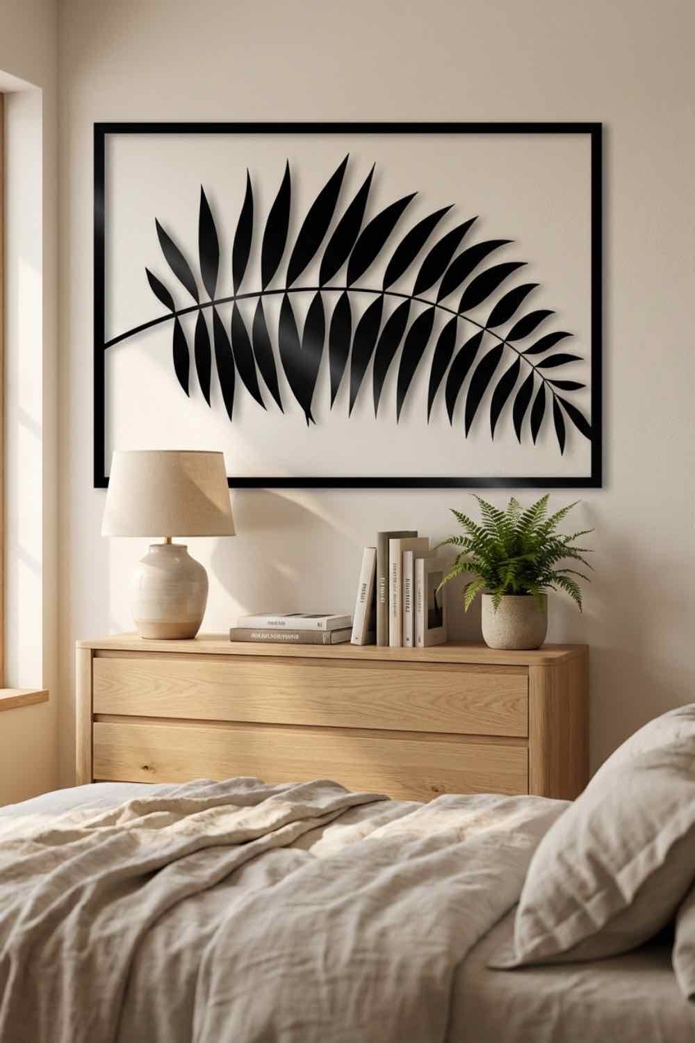 Palmera - Cuadro decorativo | Cortayrecorta.es
