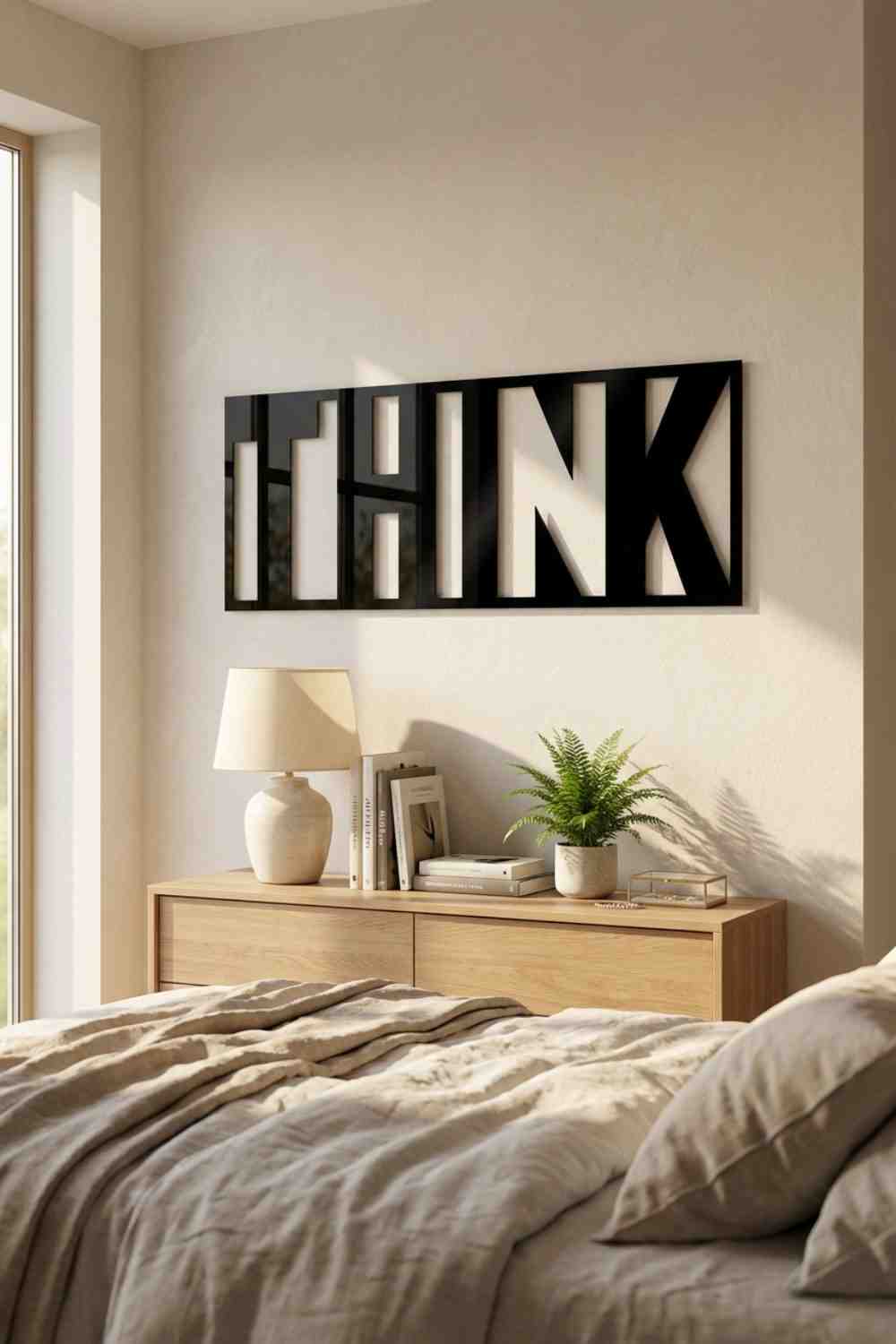Think - Cuadro decorativo | Cortayrecorta.es