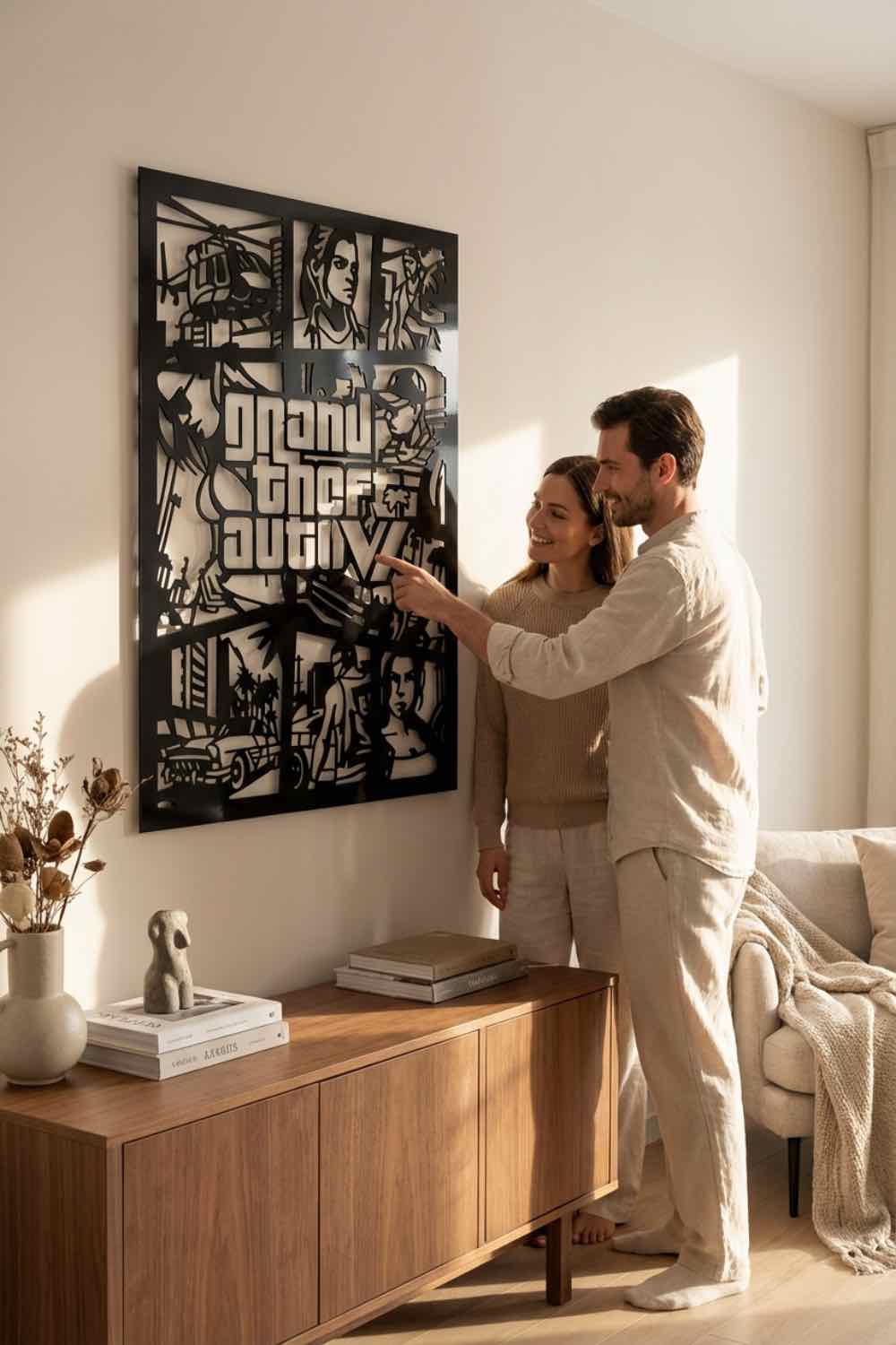 Grand Theft Auto VI - Cuadro decorativo | Cortayrecorta.es