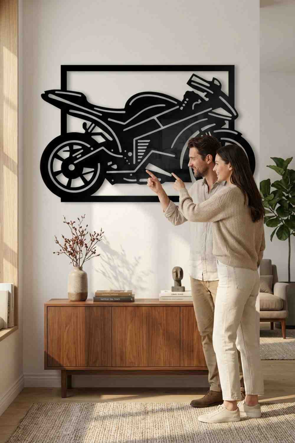 R1 Yamaha - Cuadro decorativo | Cortayrecorta.es
