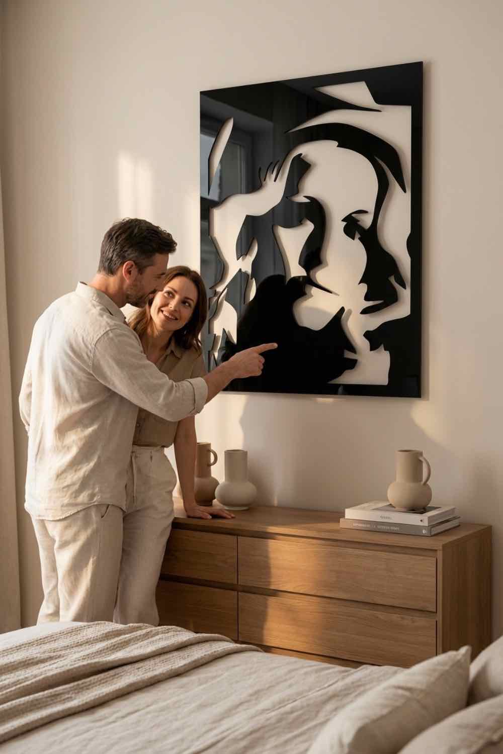Madonna Pelo Largo - Cuadro decorativo | Cortayrecorta.es