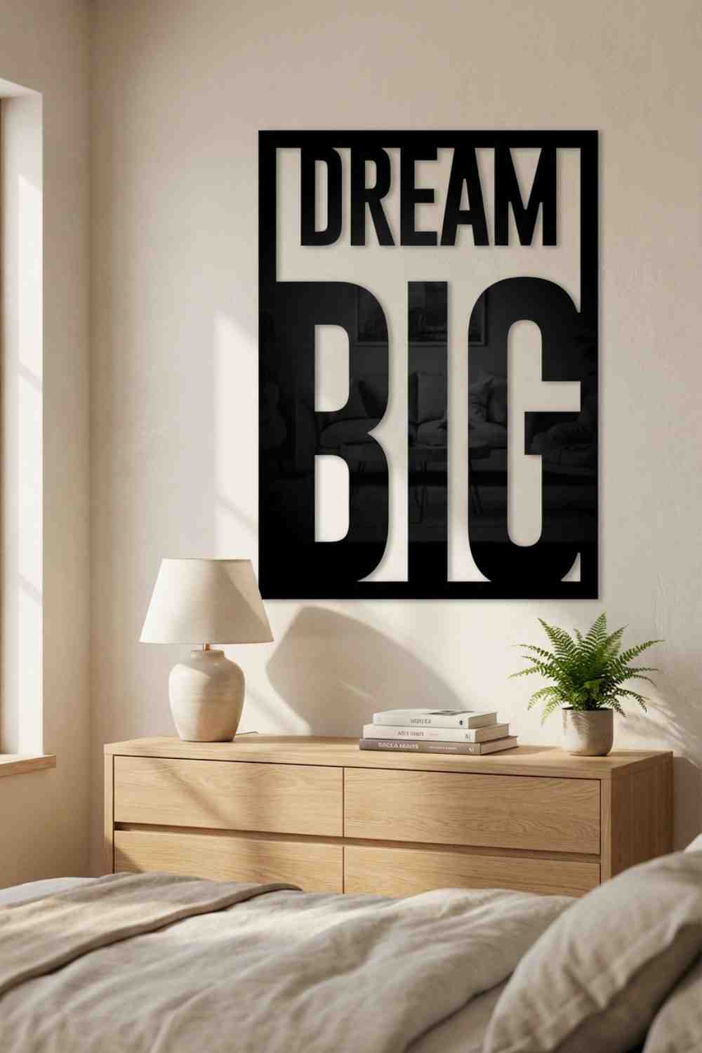 Dream Big - Cuadro decorativo | Cortayrecorta.es