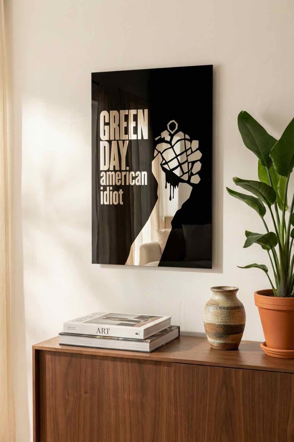 Green Day - Cuadro decorativo | Cortayrecorta.es
