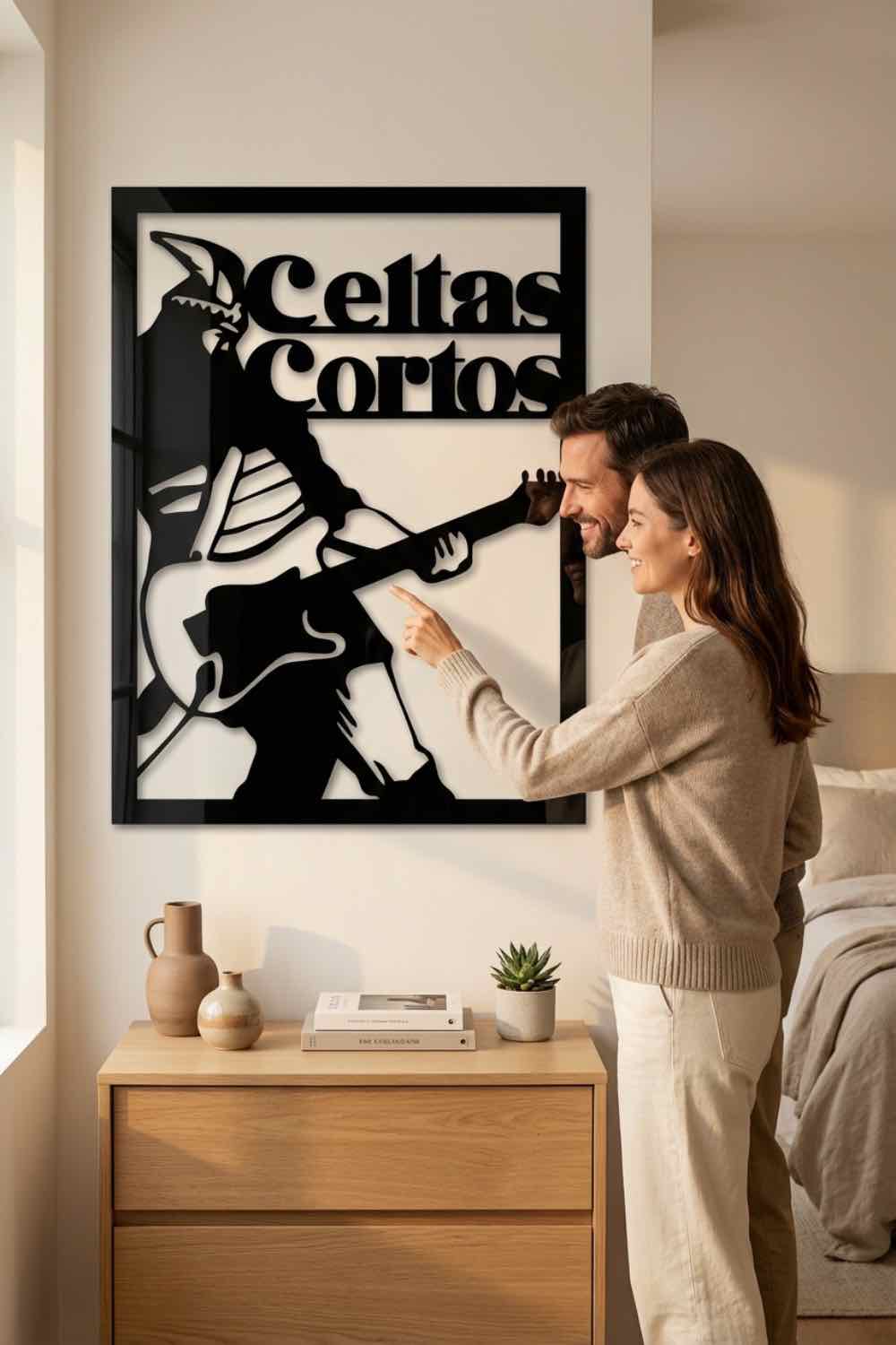 Celtas Cortos - Cuadro decorativo | Cortayrecorta.es