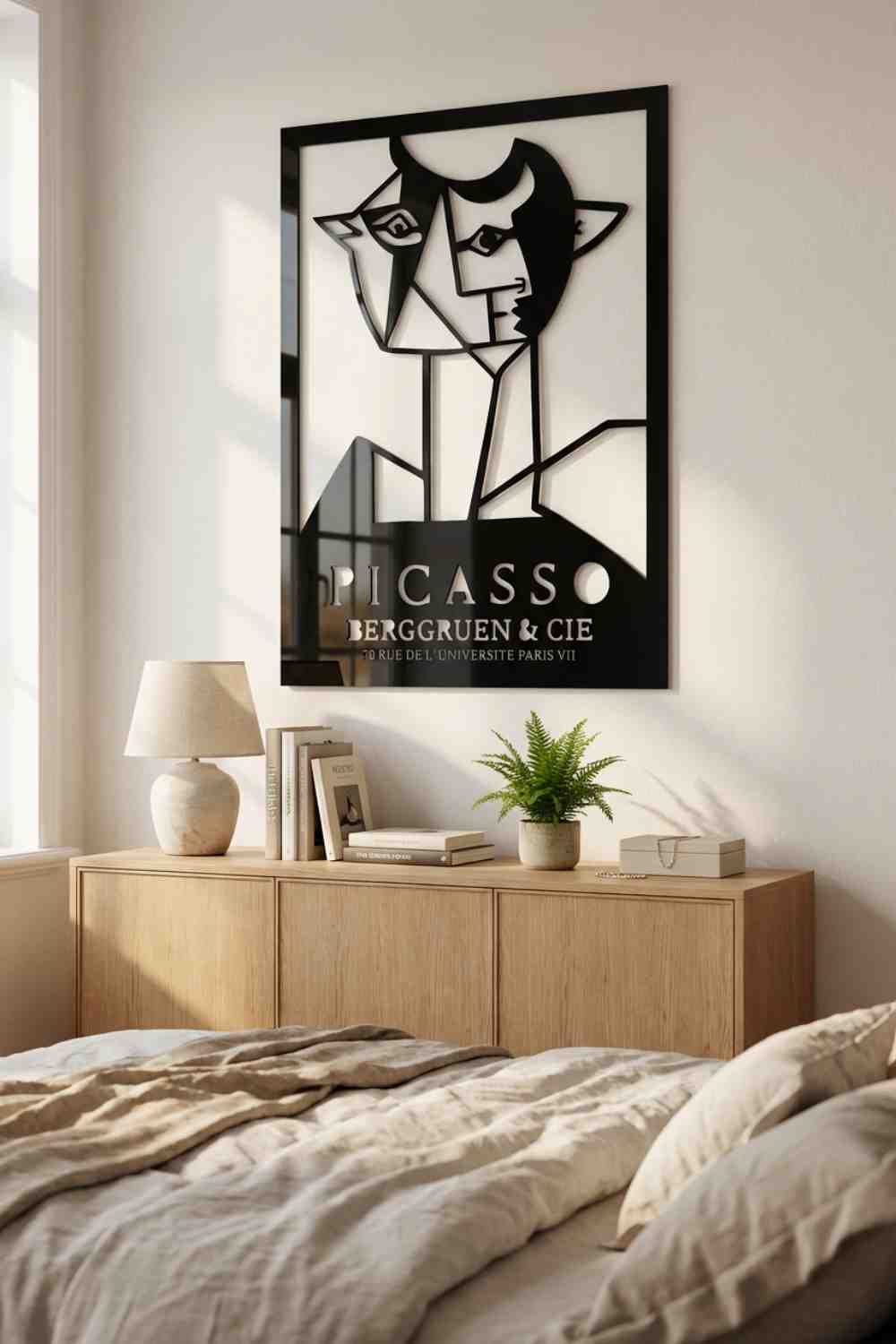 Cartel Exposición Grabado De Picasso - Cuadro decorativo | Cortayrecorta.es
