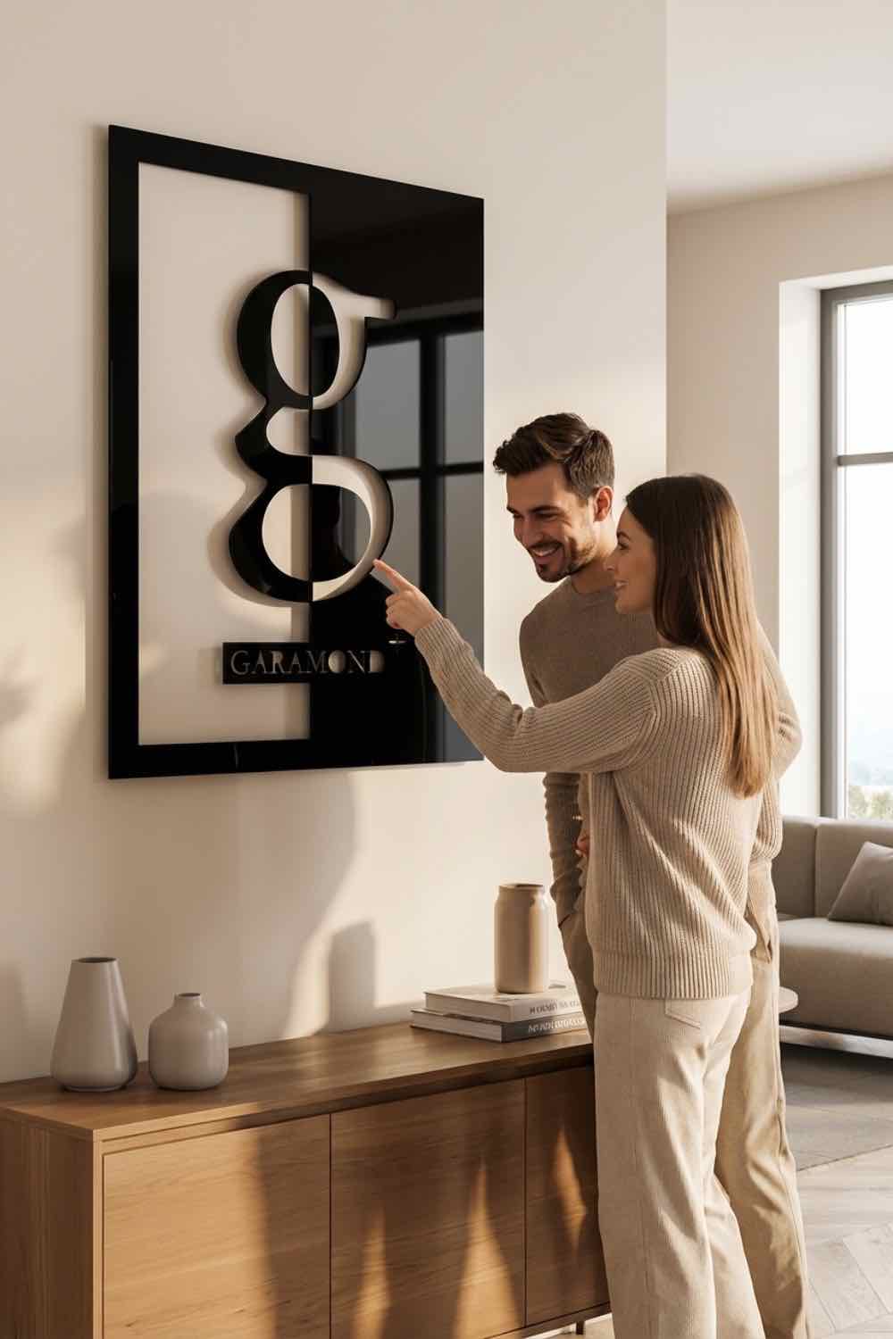 Garamond - Cuadro decorativo | Cortayrecorta.es