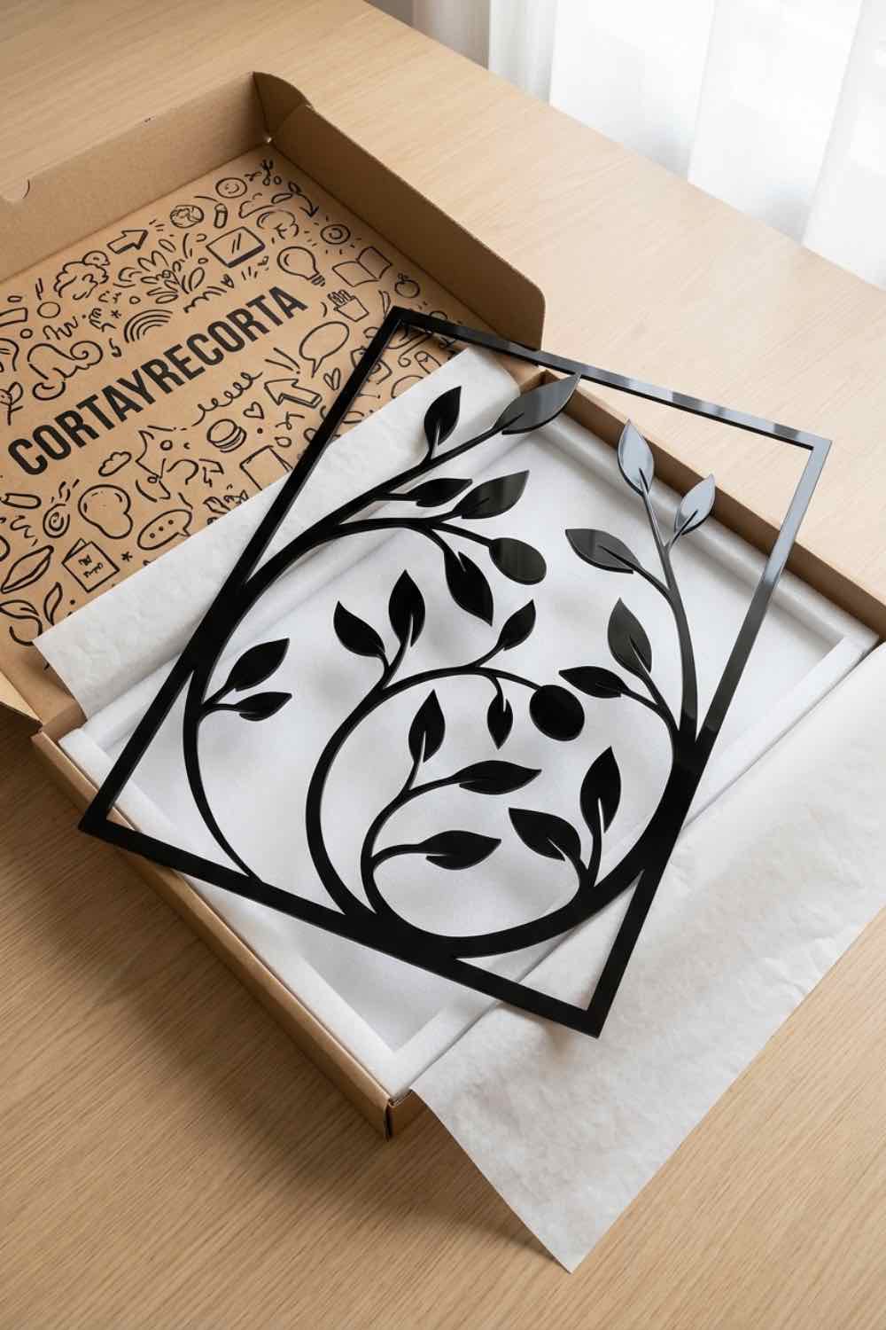Enredada - Cuadro decorativo | Cortayrecorta.es