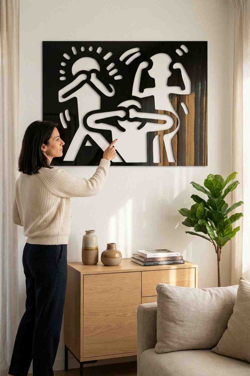 I Don't Know, I Don't See, I Don't Hear, Keith Haring.