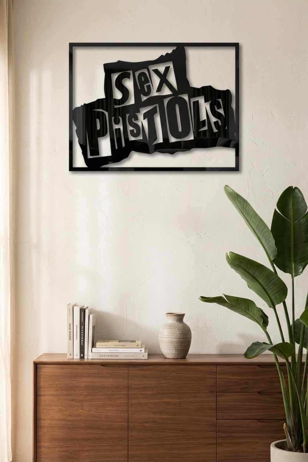 Sex Pistol - Cuadro decorativo | Cortayrecorta.es