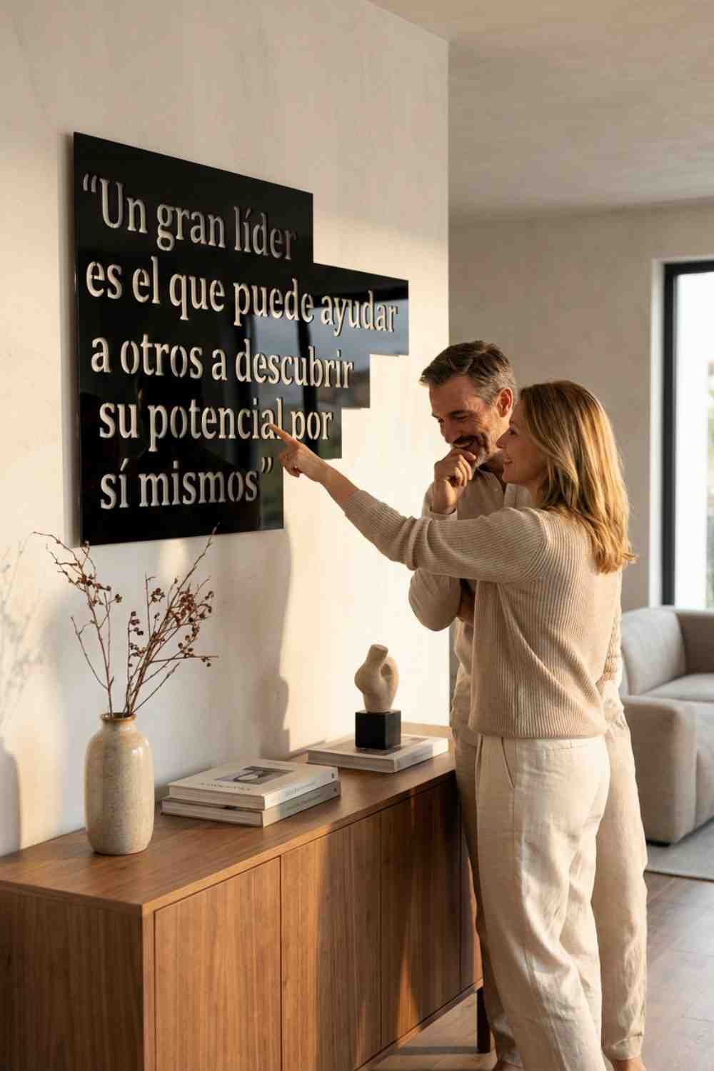 Un gran líder - Cuadro decorativo | Cortayrecorta.es