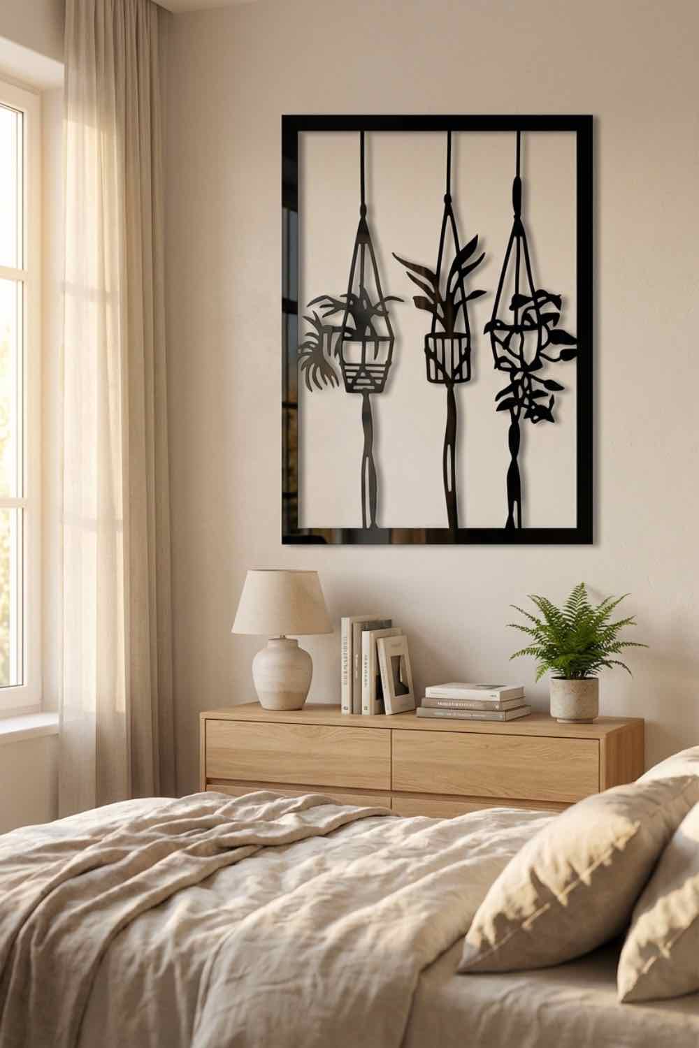 Plantas Colgantes - Cuadro decorativo | Cortayrecorta.es