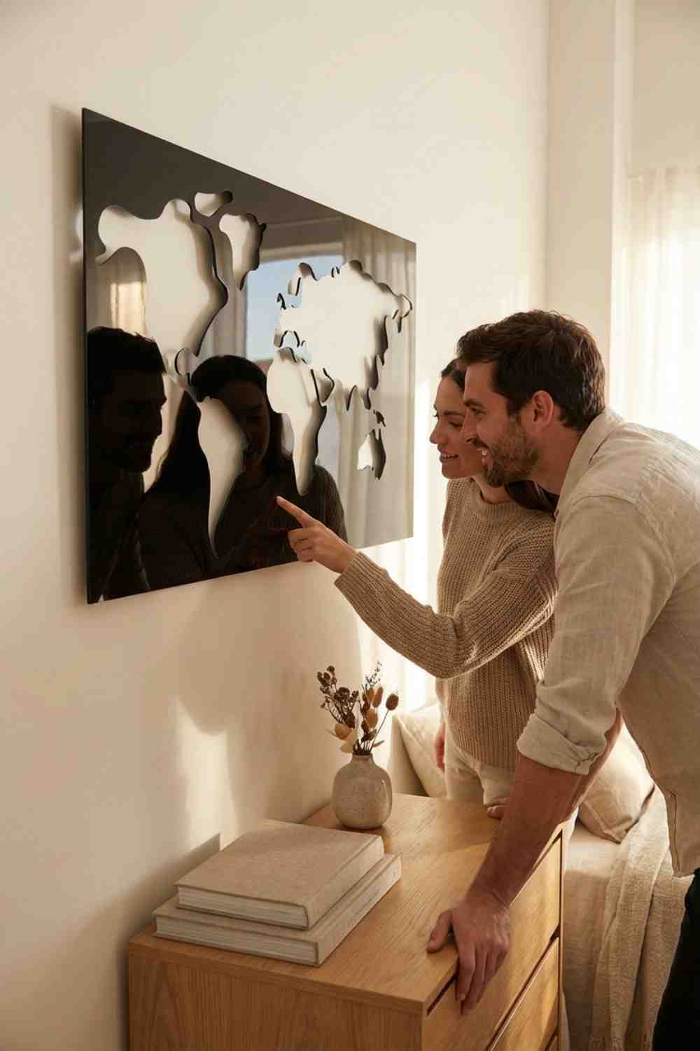 Simply Map - Cuadro decorativo | Cortayrecorta.es
