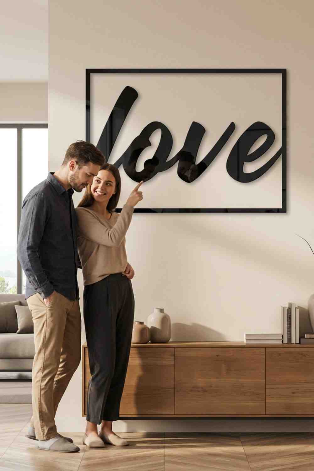 Love - Cuadro decorativo | Cortayrecorta.es