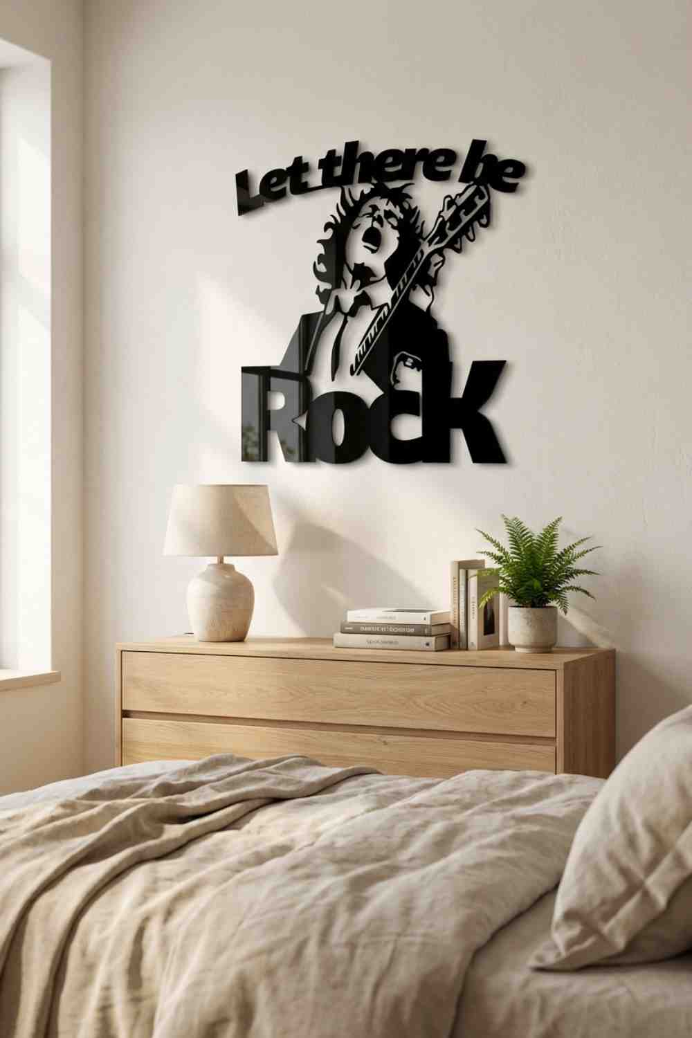 Angus Young Ac/Dc - Cuadro decorativo | Cortayrecorta.es
