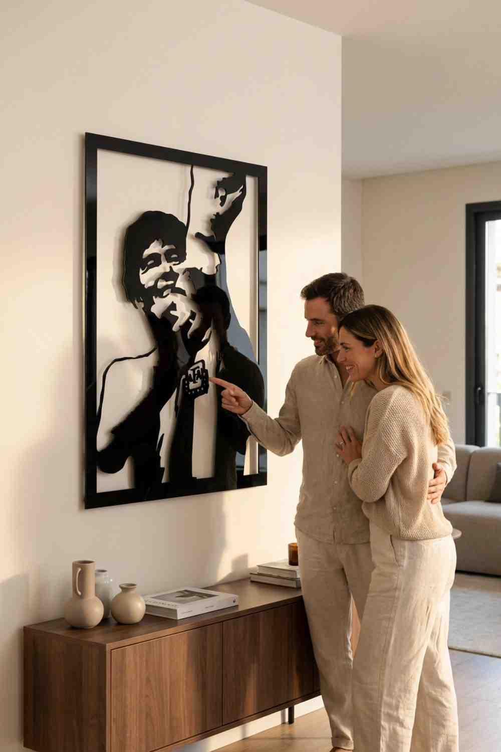 Maradona Copa Del Mundo - Cuadro decorativo | Cortayrecorta.es