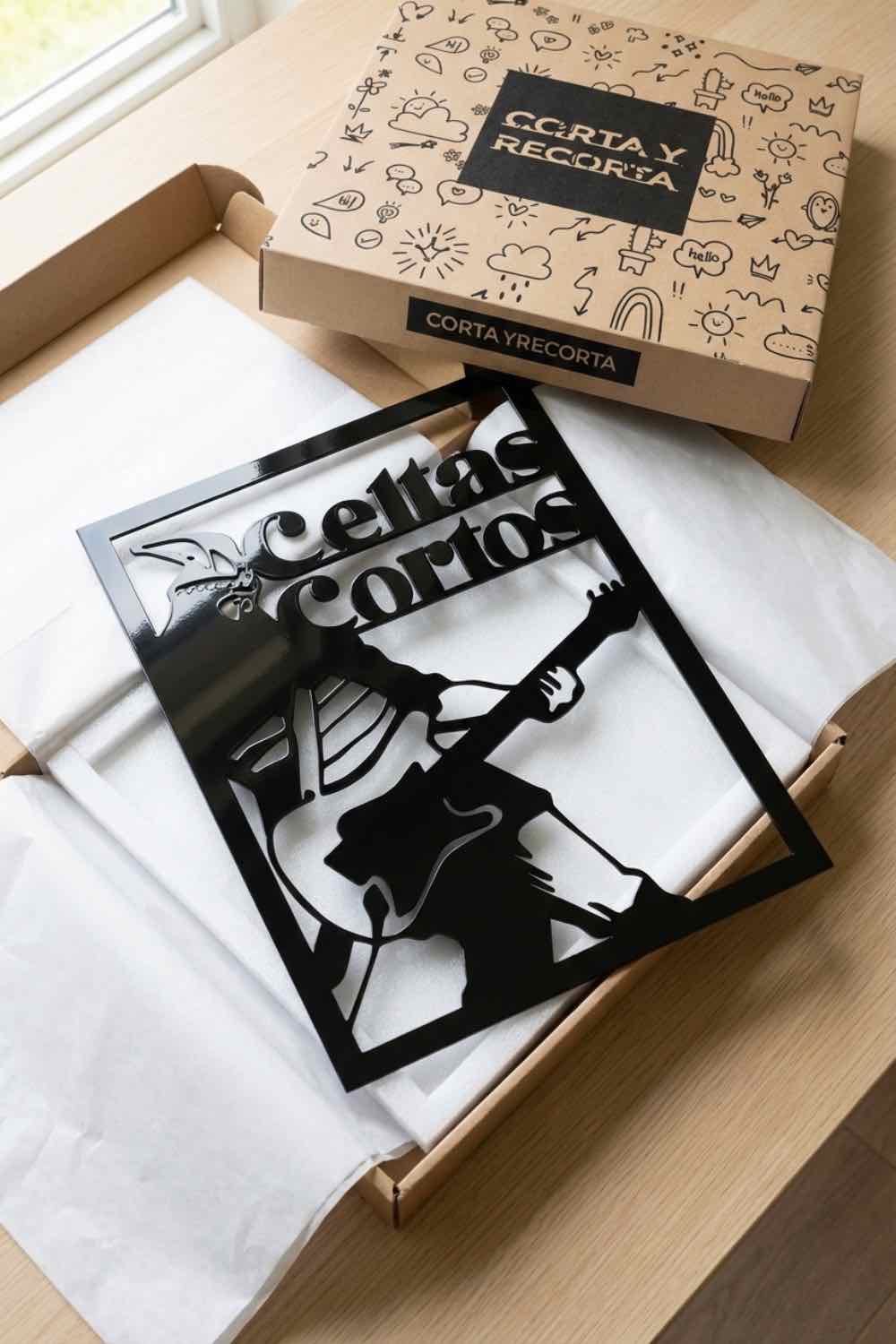 Celtas Cortos - Cuadro decorativo | Cortayrecorta.es